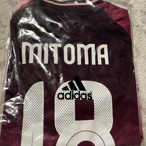 Mitoma team Japan Sakura soccer jersey x large
